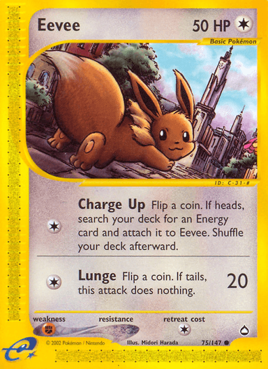 Eevee, Aquapolis 75