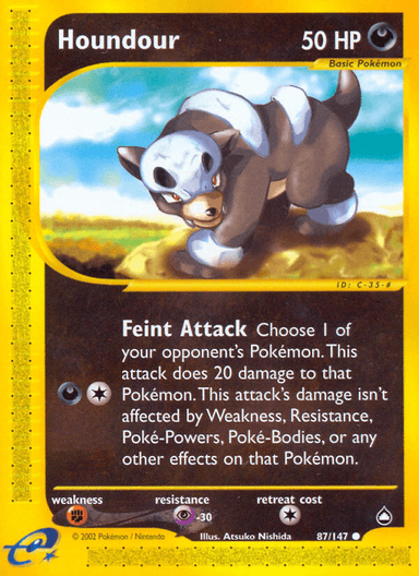 Houndour, Aquapolis 87