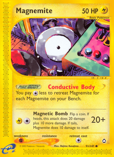 Magnemite, Aquapolis 91