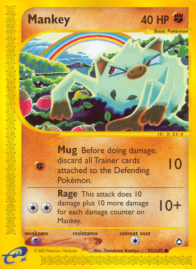 Mankey, Aquapolis 92