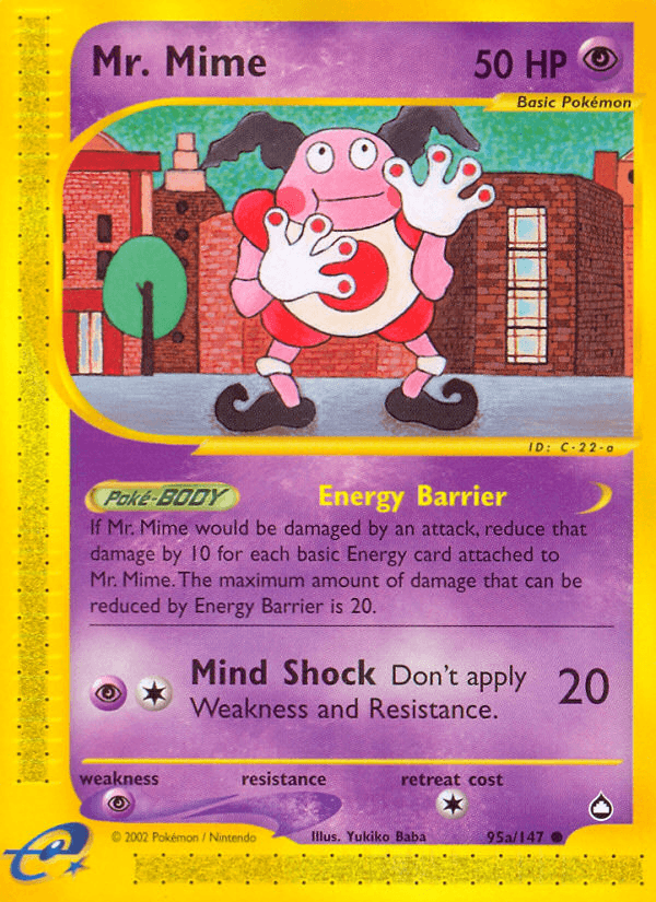 Mr. Mime, Aquapolis 95