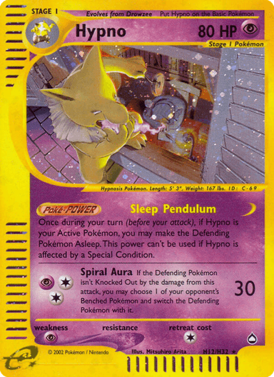 Hypno, Aquapolis H12