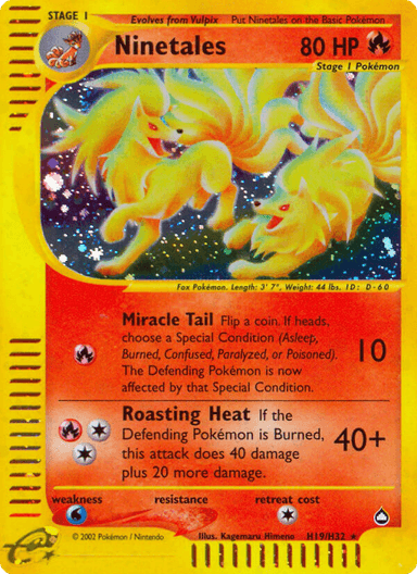 Ninetales, Aquapolis H19