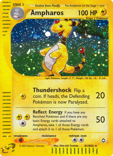 Ampharos, Aquapolis H1