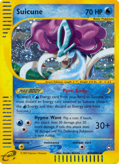 Suicune, Aquapolis H25