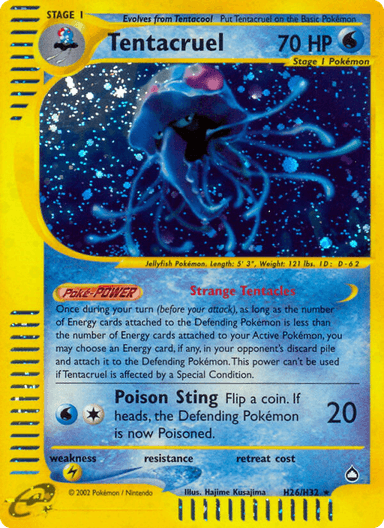 Tentacruel, Aquapolis H26