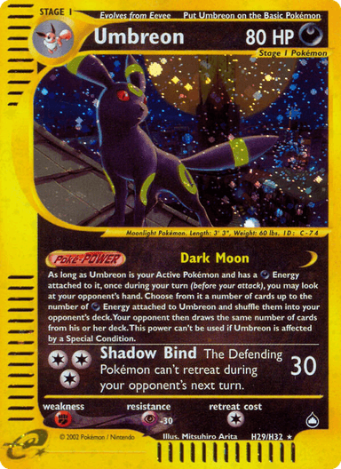 Umbreon, Aquapolis H29