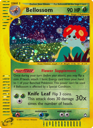 Bellossom, Aquapolis H5