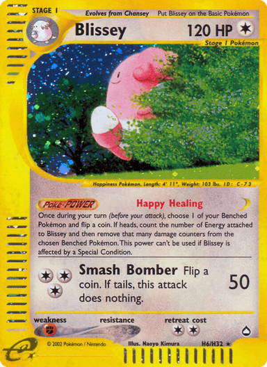 Blissey, Aquapolis H6