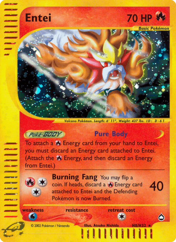 Entei, Aquapolis H8