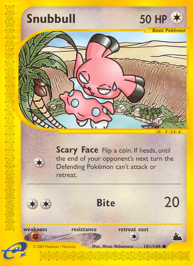Snubbull, Skyridge 101