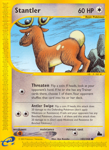 Stantler, Skyridge 102