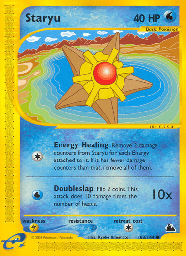 Staryu, Skyridge 103