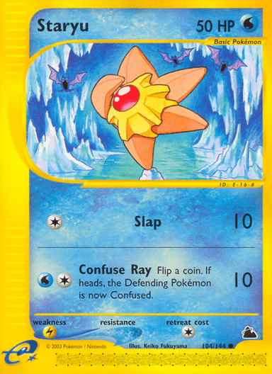 Staryu, Skyridge 104