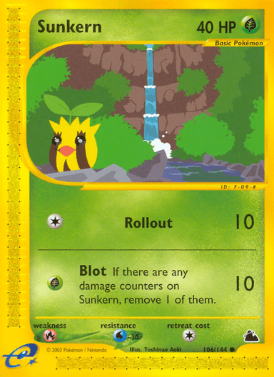 Sunkern, Skyridge 106
