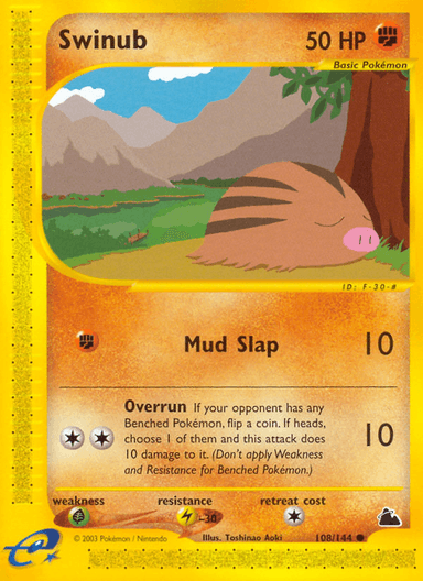 Swinub, Skyridge 108