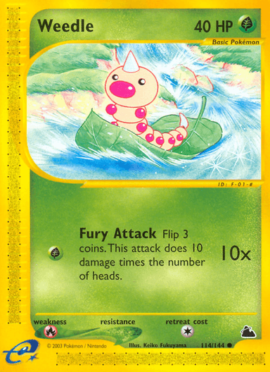 Weedle, Skyridge 114