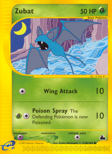 Zubat, Skyridge 118