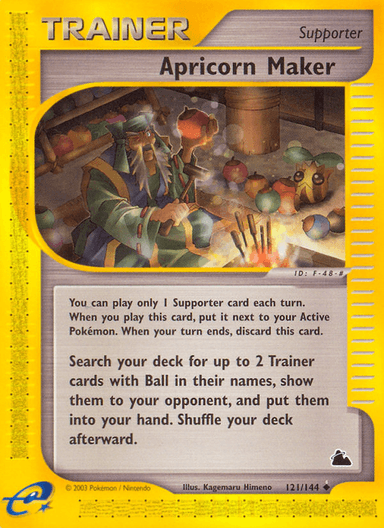 Apricorn Maker, Skyridge 121