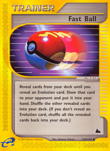 Fast Ball, Skyridge 124