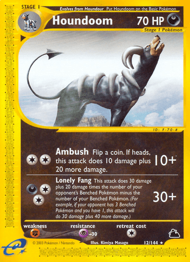 Houndoom, Skyridge 12