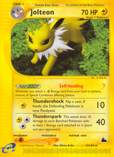 Jolteon, Skyridge 13