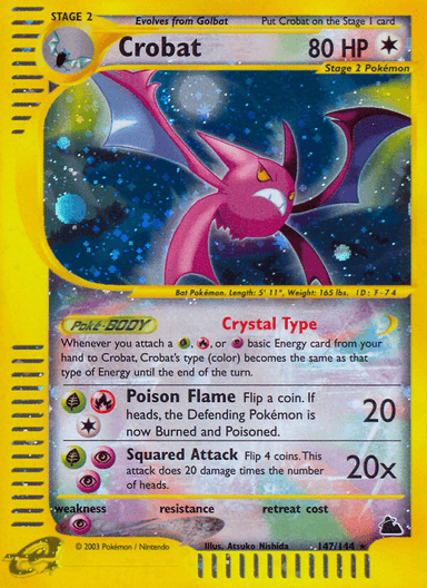 Crobat, Skyridge 147