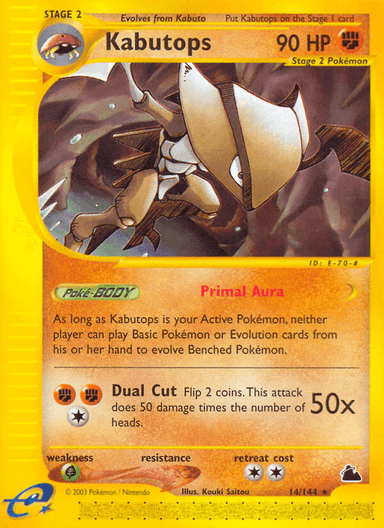 Kabutops, Skyridge 14