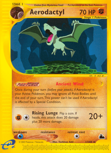 Aerodactyl, Skyridge 1