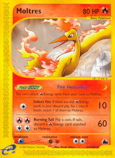 Moltres, Skyridge 21