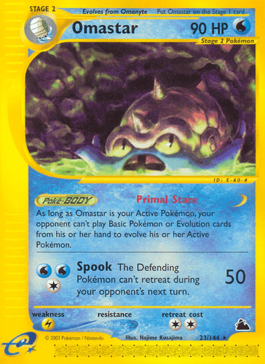 Omastar, Skyridge 23