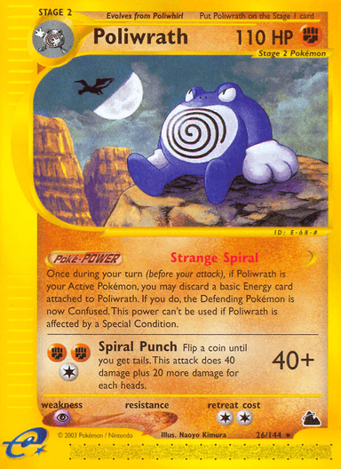 Poliwrath, Skyridge 26