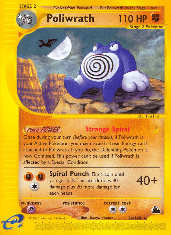 Poliwrath, Skyridge 26