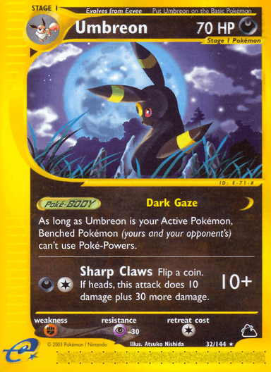 Umbreon, Skyridge 32