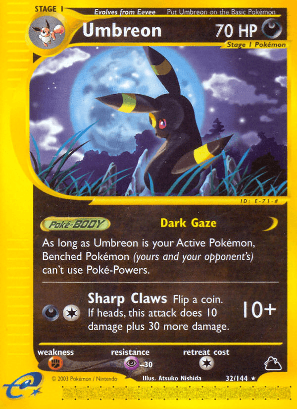 Umbreon, Skyridge 32