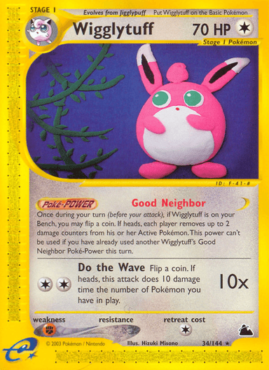 Wigglytuff, Skyridge 34