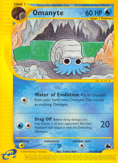 Omanyte, Skyridge 41
