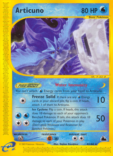 Articuno, Skyridge 4