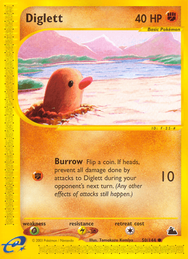 Diglett, Skyridge 50