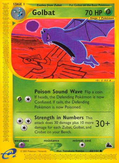 Golbat, Skyridge 60