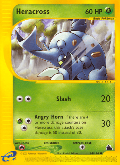 Heracross, Skyridge 64