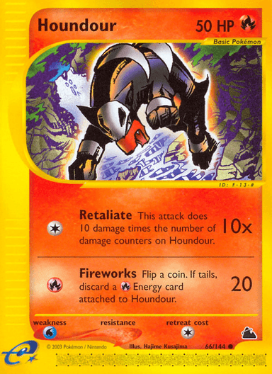 Houndour, Skyridge 66