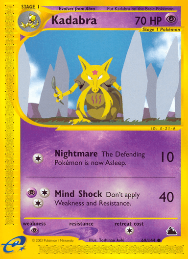 Kadabra, Skyridge 69