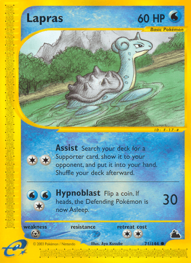 Lapras, Skyridge 71