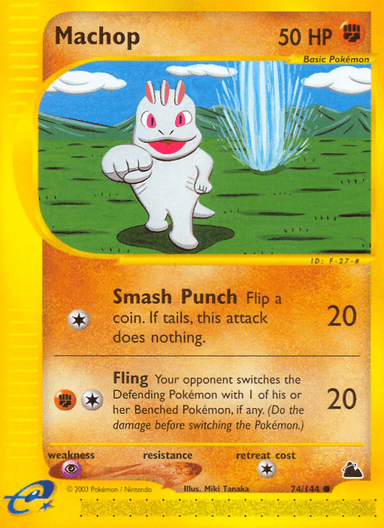Machop, Skyridge 74