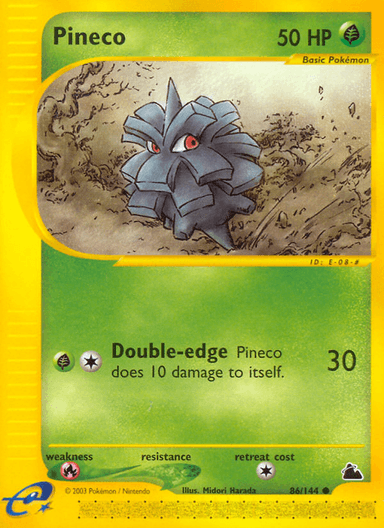 Pineco, Skyridge 86