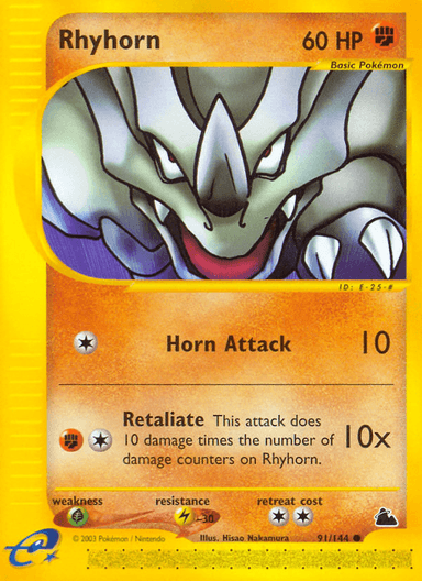 Rhyhorn, Skyridge 91