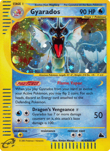 Gyarados, Skyridge H10