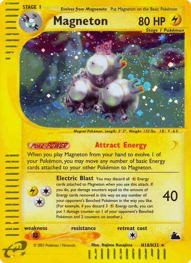 Magneton, Skyridge H18
