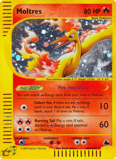Moltres, Skyridge H20